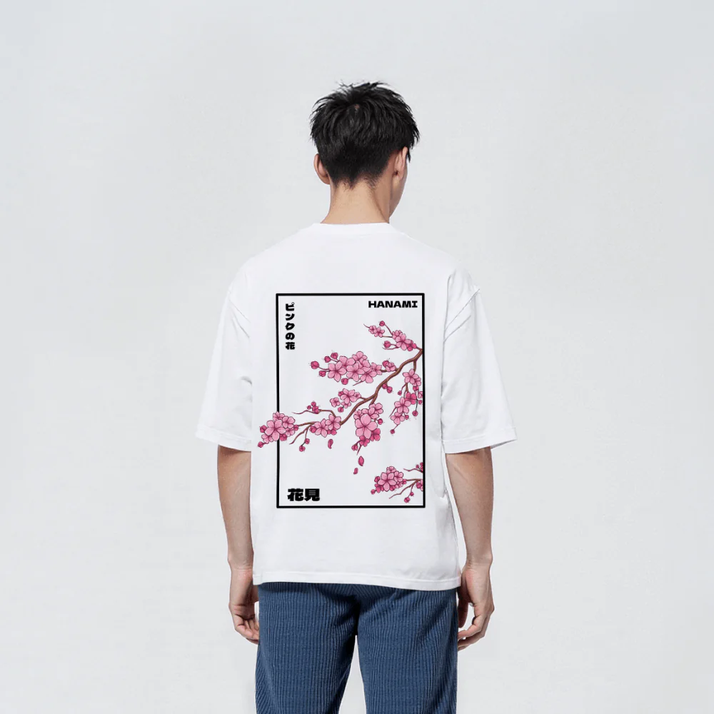 Hanami - T-shirt japonais oversize - Image 3