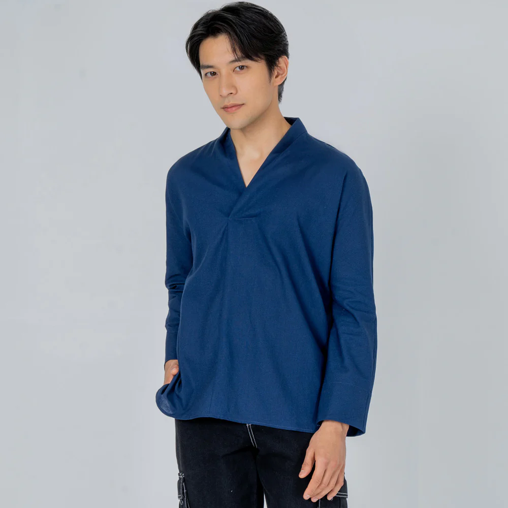 Jun - Chemise à manches longues en lin - Image 6