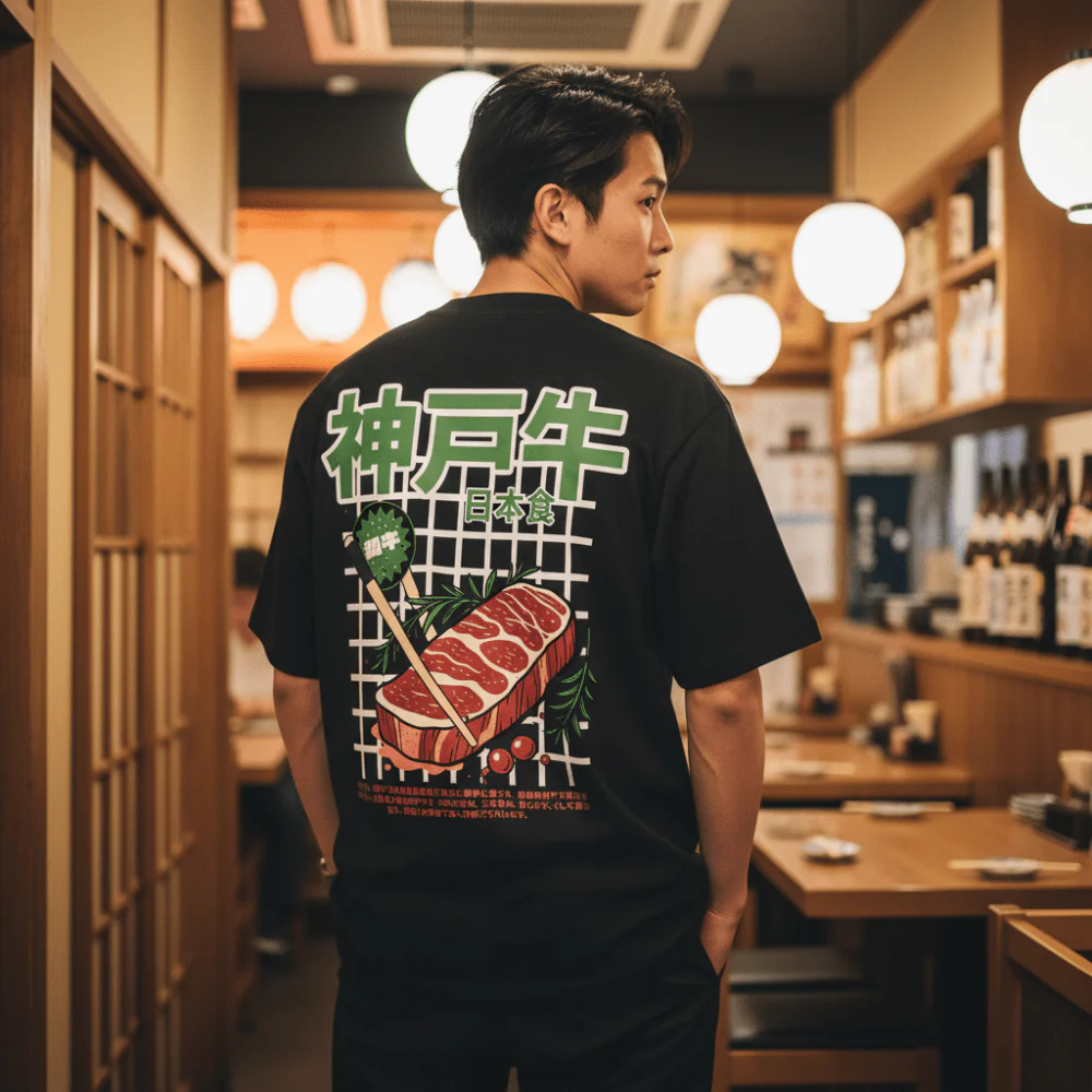 Kōbe - T-shirt japonais oversize - Image 5