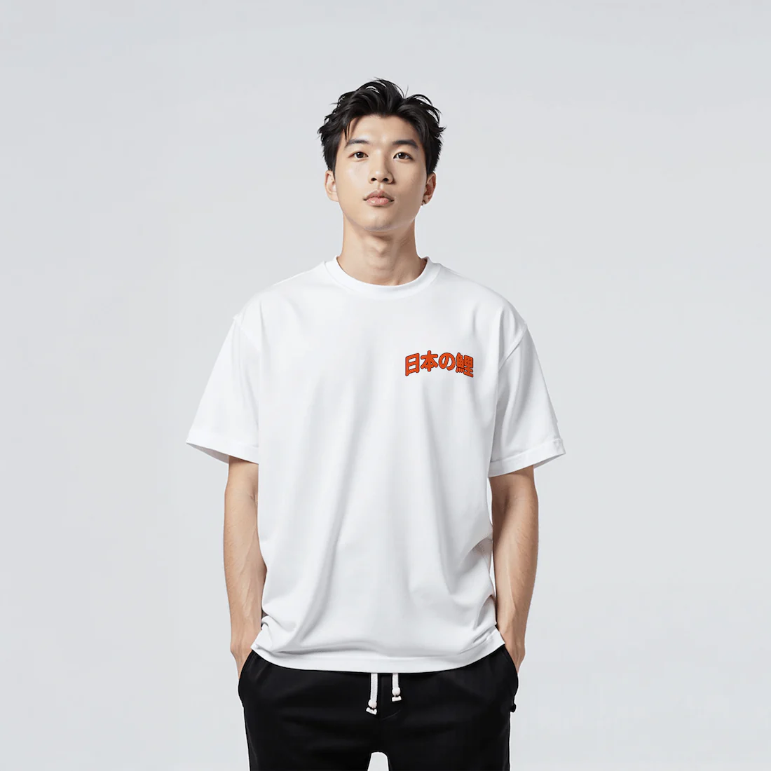 Koi 2.0 - T-shirt japonais oversize - Image 4