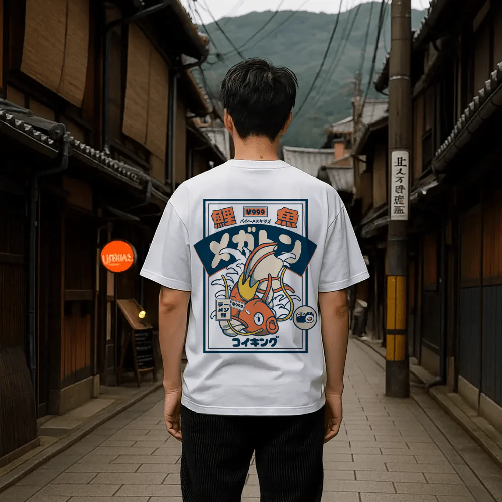 Koi - T-shirt japonais oversize - Image 7