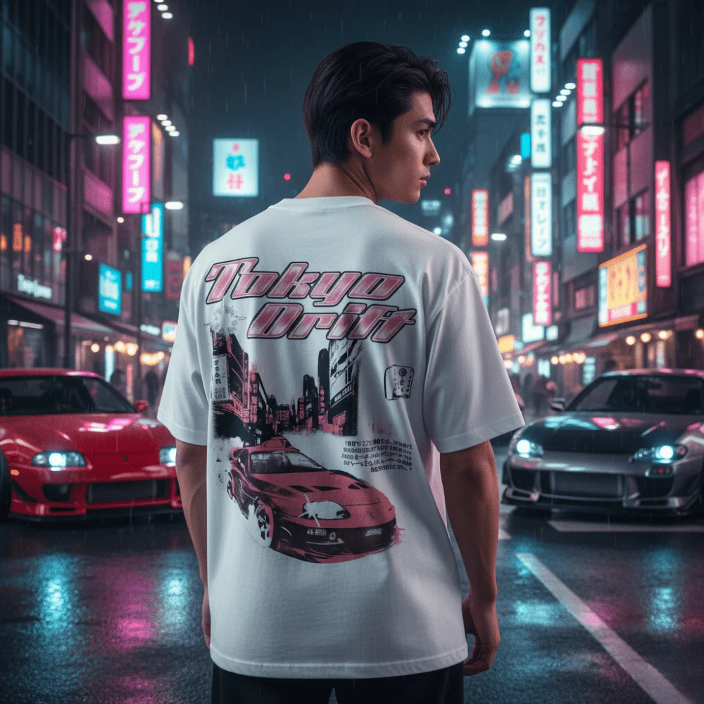 Tokyo Drift - T-shirt japonais oversize - Image 5