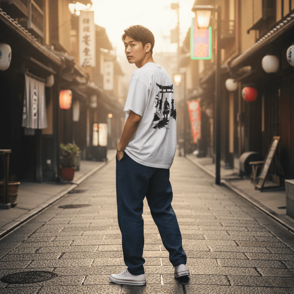 Torii - T-shirt japonais oversize - Image 7