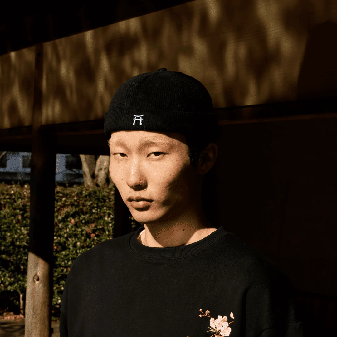 Tsuna - Bonnet japonais en velours côtelé - Image 3